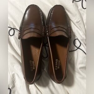 G.H. Bass & Co. Men's Rich Brown Leather Loafers